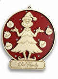 Grinch Christmas Ornament